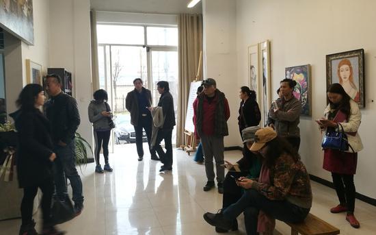 Q空间沙龙艺术展(第二季)现场