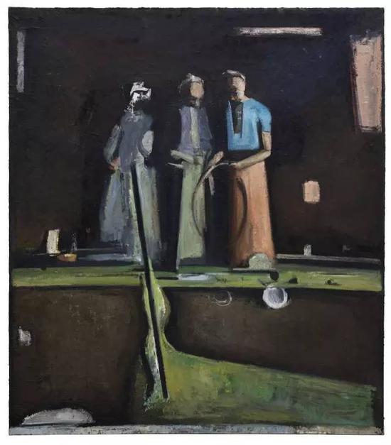 邱瑞祥, 无题, 2014-2016, 布面油画, 221x190cm