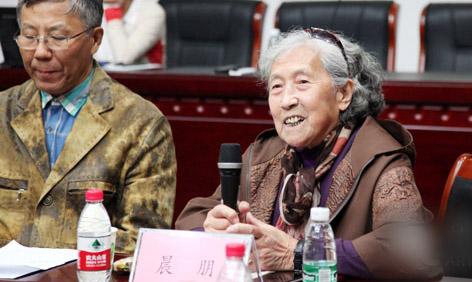 中国艺术研究院晨朋教授发言