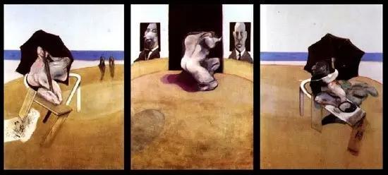 纪念乔治·戴尔《三联画》1974-1977