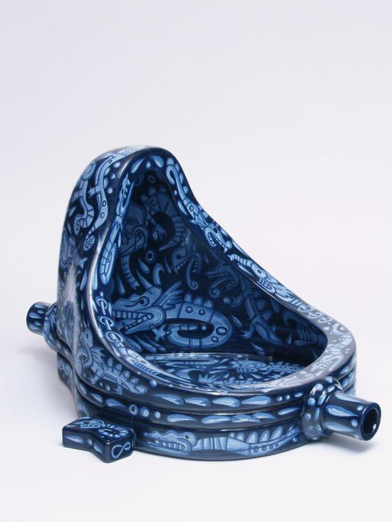 Pablo Echaurren,《U/siamo tutti Duchamp (We allare/use Duchamp)》,2015年。图片:致谢Francis M。 Naumann Fine Art,LLC
