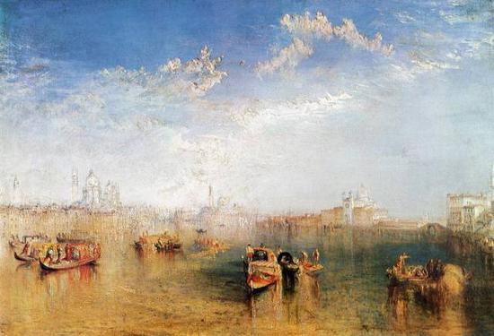 《珠玳卡岛》Giudecca, La Donna della Salute and San Giorgio 帆布油画 61 x 91.5 cm 1841年
