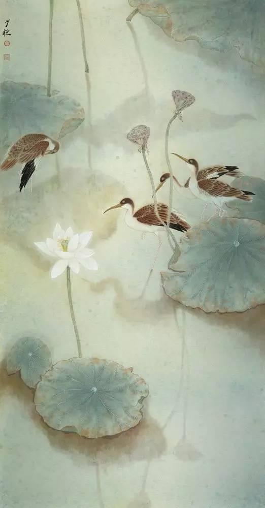 荷缘幽梦 180cmx97cm