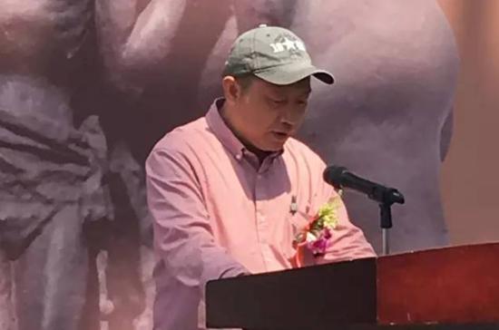 广州雕塑院副院长王卫宁致辞