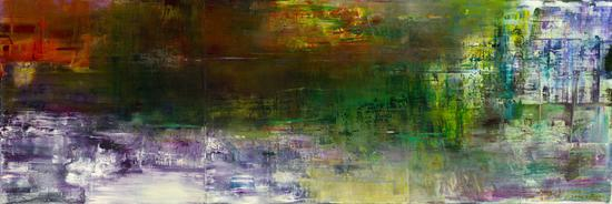 王衍成 无题 布面油画 190x570cm 2016a