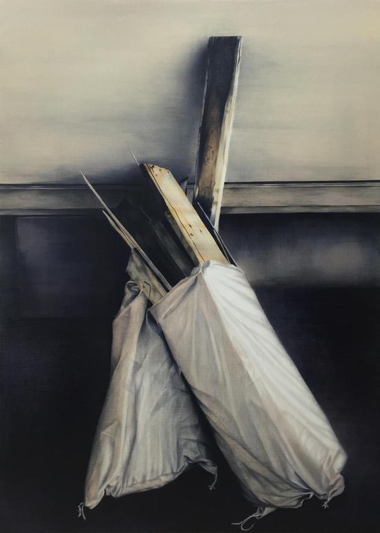 池田光弘_場‧肖像-比利時3號_油彩畫布_130.3x89.4cm_2015