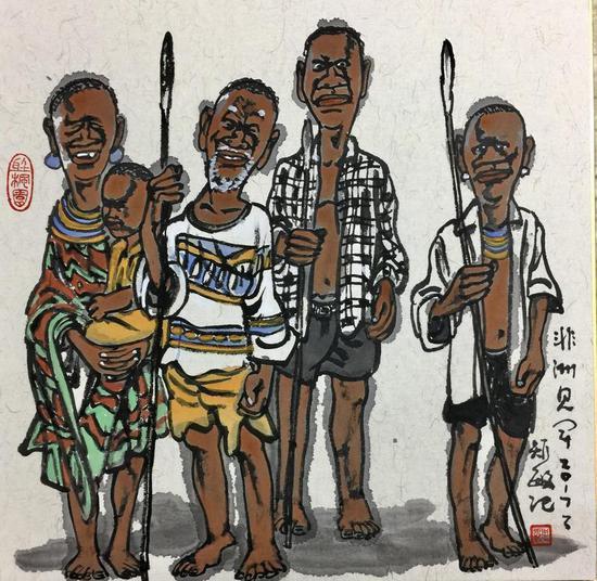 村民30X30cm