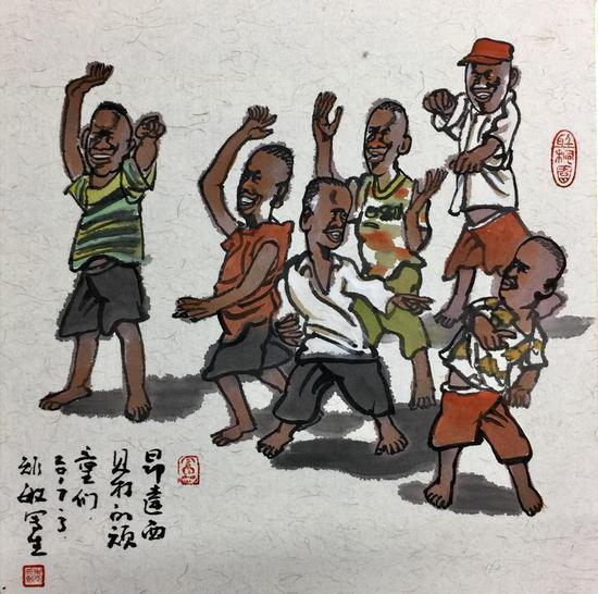 昂达西贝村30X30cm