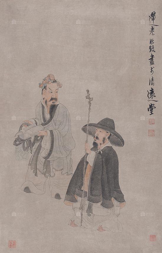 高逸图--陈老莲