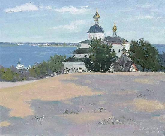 俄罗斯风景 (1)(50cmx60cm)