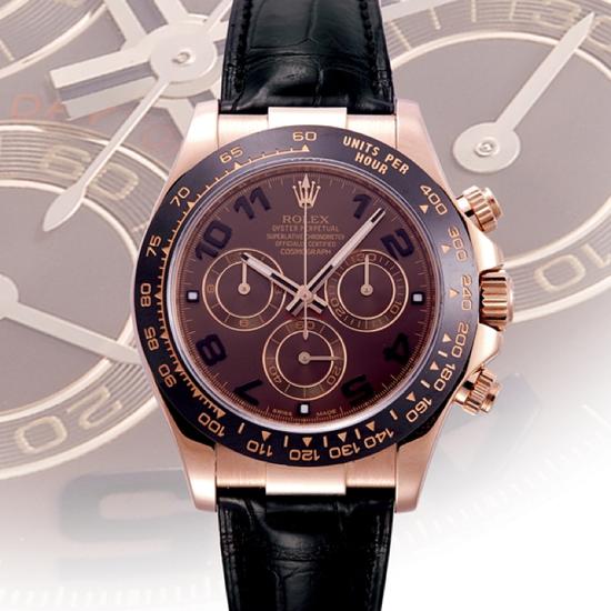 LOT 2236 ROLEX 劳力士DAYTONA系列18K玫瑰金腕表表