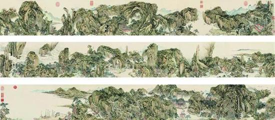 钱维城《雁荡图》