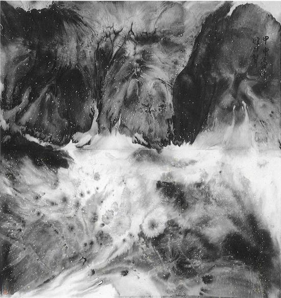 海岸的印象(二) 180x180cm