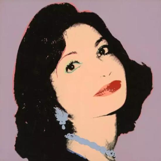 安迪·沃霍尔,《伊朗公主》,1977年