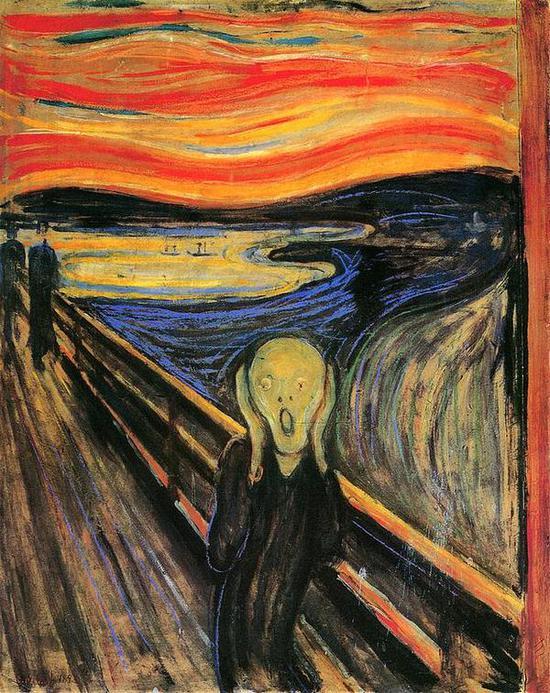 蒙克 Edvard Munch -呐喊