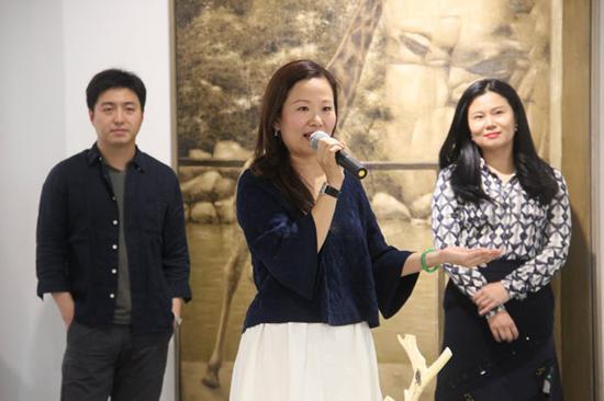 iSGO 集团的CEO Maria女士致辞