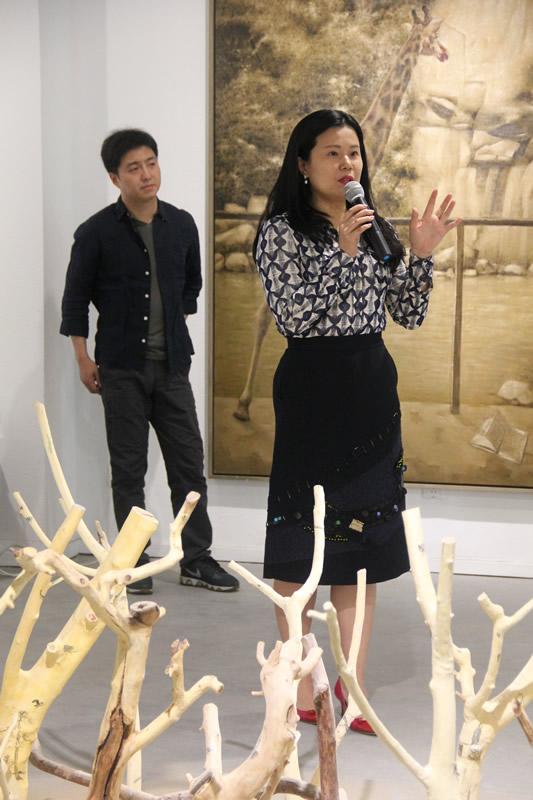 泓洋国际创始人祁晓红女士致辞