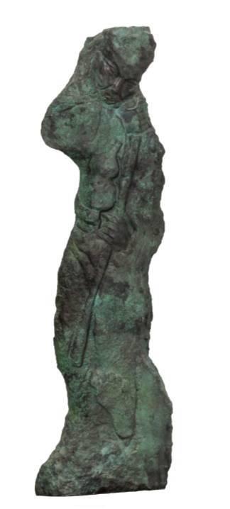 叶毓山《八仙之铁拐李》青铜,46×27×160cm,2008