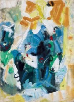 吴大羽飞光采韵 布面 油画 53.5×39cm