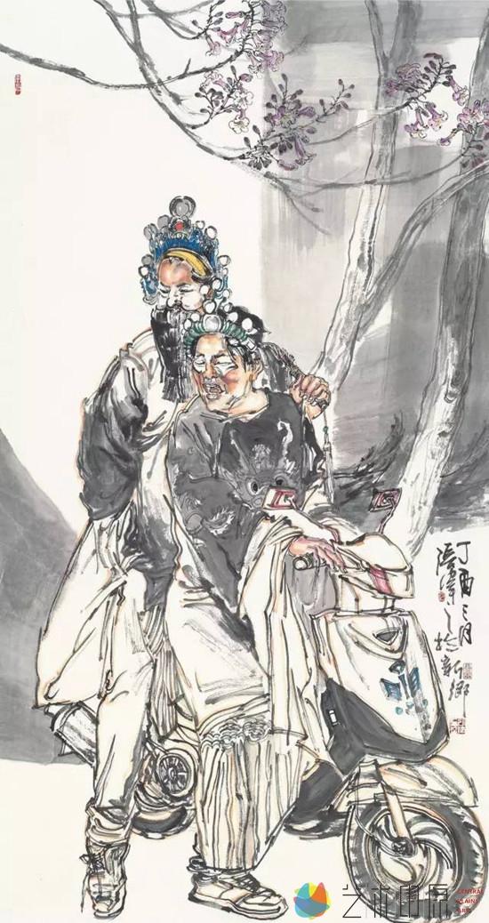 三月三 180cm×96cm 张伟