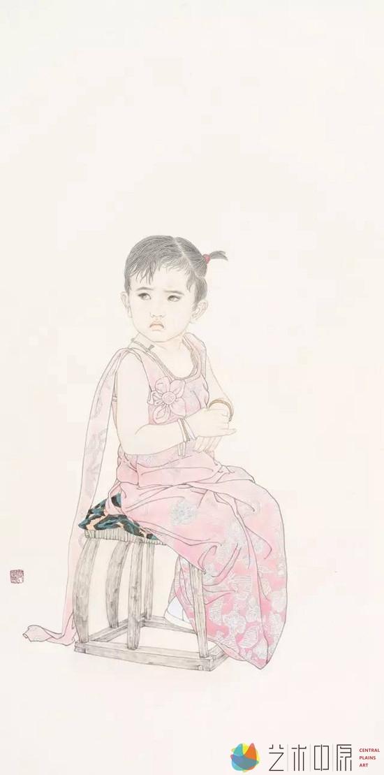 童 130cm×60cm 何彦萍