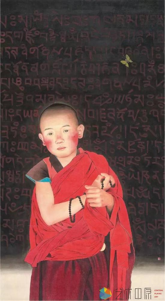 祈 180cm×96cm 李文秀