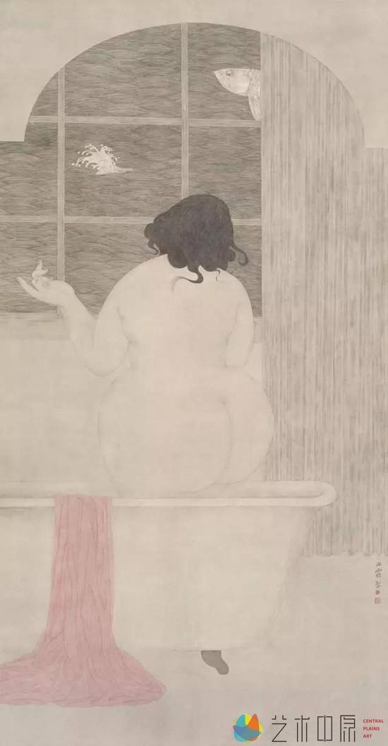 愉之浴 180cm×96cm 张西霜