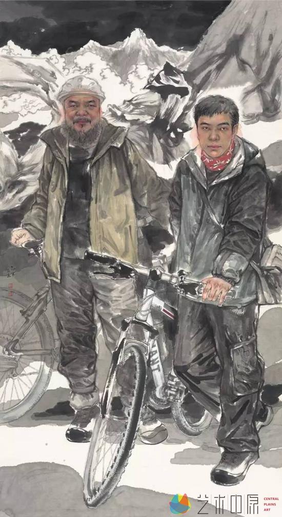 舞动的经幡 180cm×140cm 郭军