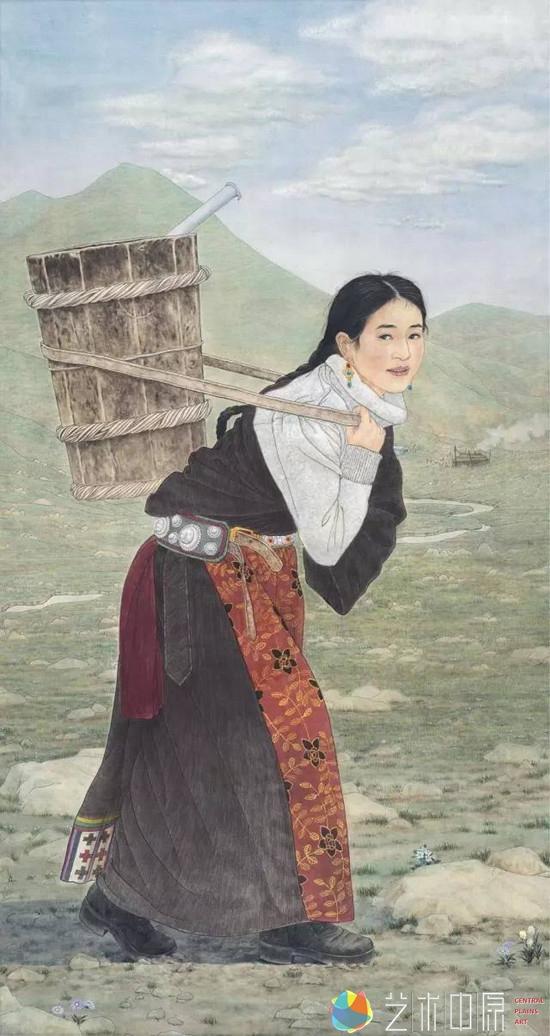 高原的春天 180cm×96cm 庞真