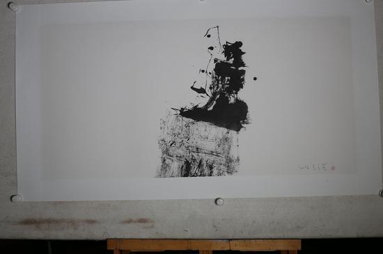 镜无 100-50cm 2016年纸本