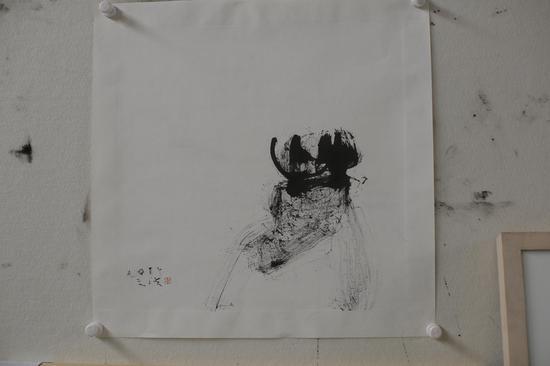 水墨汉字 梦 2014 50-50cm