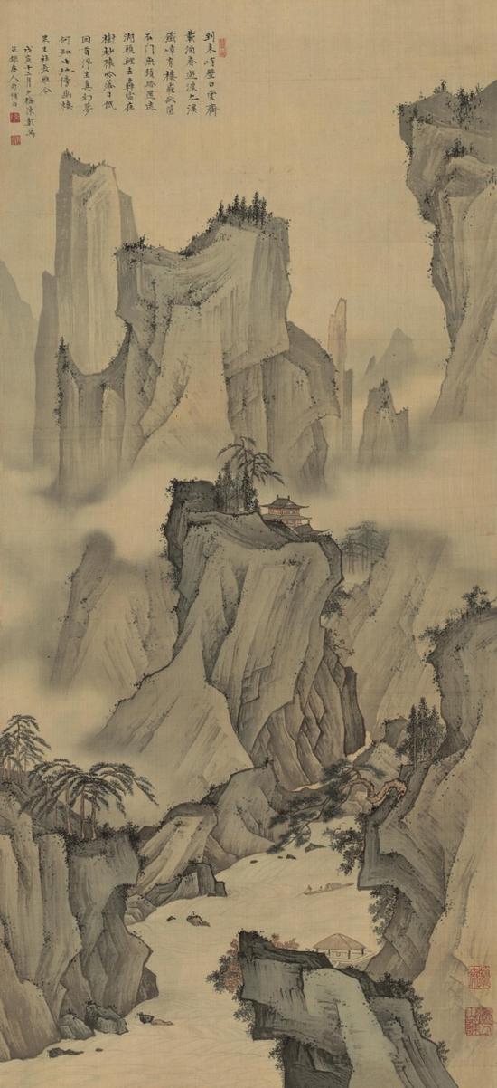Lot 103 陈少梅(1909-1954) 春游载酒 成交价(人民币)- 3,680,000