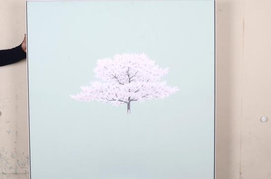 美好系列 纸本水墨 尺寸120cmx120cm (1)