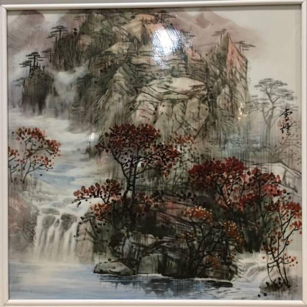 吴雪炉《秋韵》40X40cm 无底价