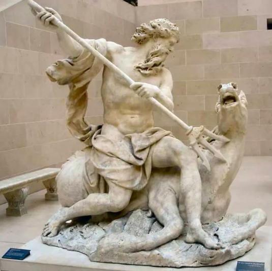 《海王尼普顿》(Neptune),作者Antoine Coysevox 。