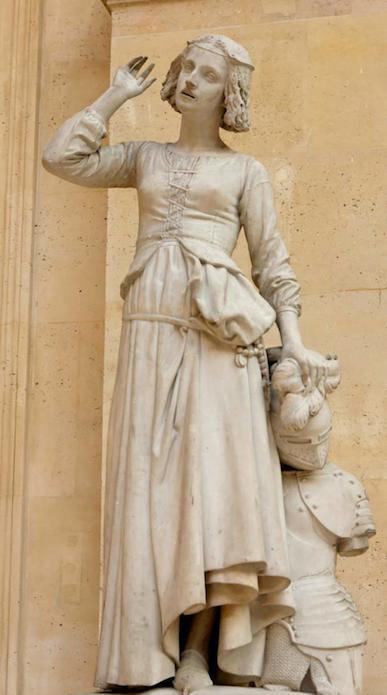 《圣女贞德倾听圣母的声音》(Joan of Arc listening to her voices),作者Francois Rude 。