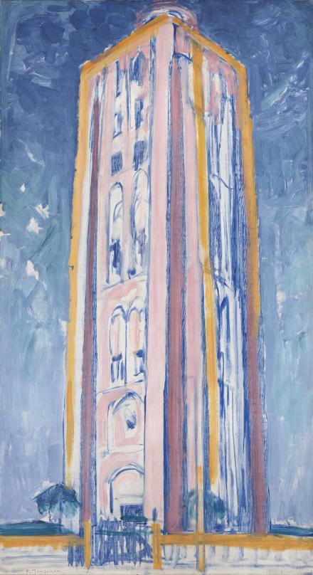 《灯塔》( Lighthouse at Westkapelle ),1910年