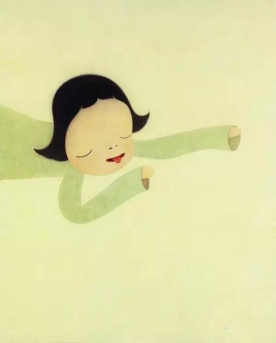 奈良美智《贪睡公主》