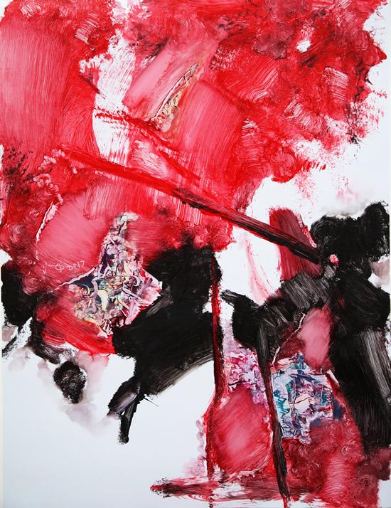 六道轮回中与你相遇之六 90x120cm