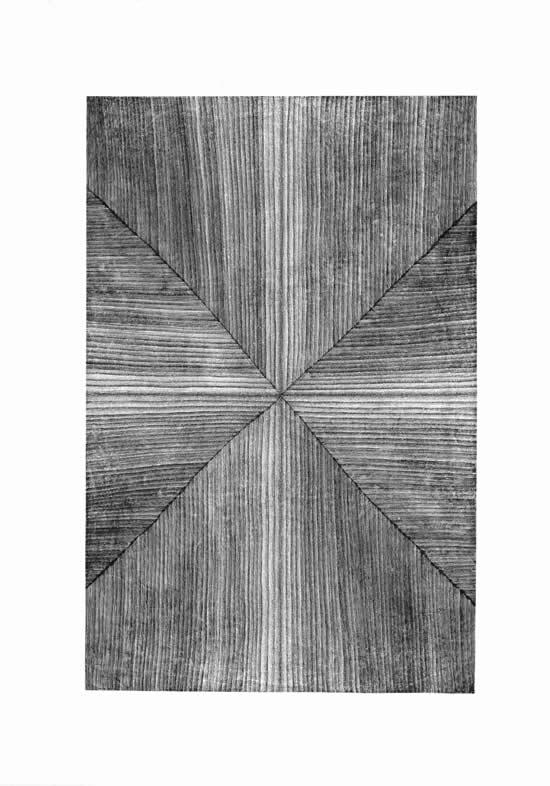 《四方之极》对话2014远古系列之二 70cmx46cm 2014年