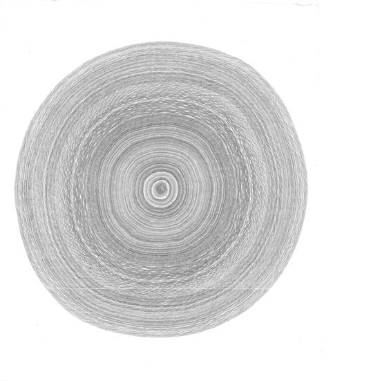 《天长地久》问道2012系列之一 80cmx80cm 2012