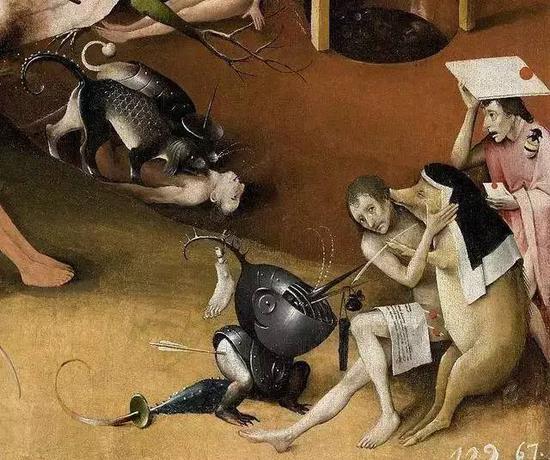 耶罗尼米斯·博斯Hieronymus Bosch - 人间乐园(局部)