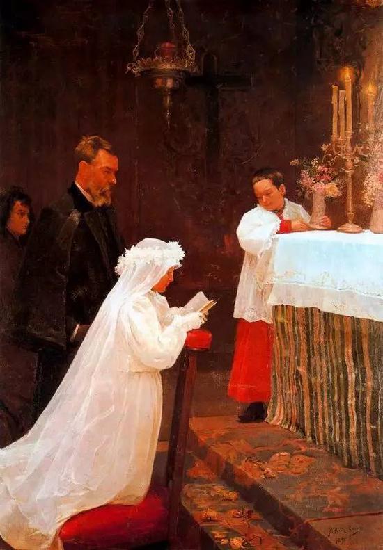 First Communion,1896