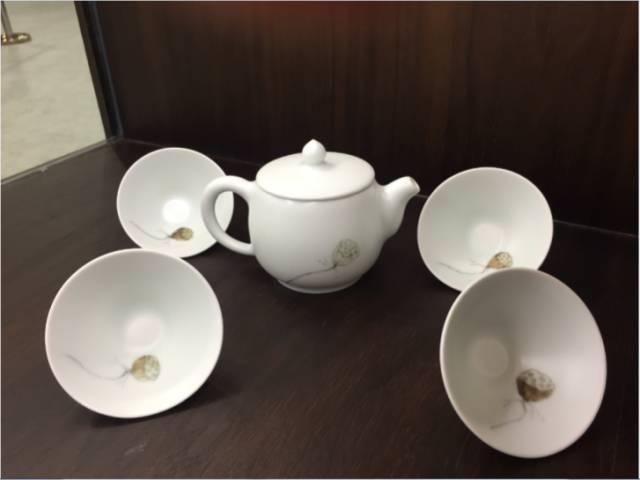 孙文革 《莲蓬头茶具》一套 无底价