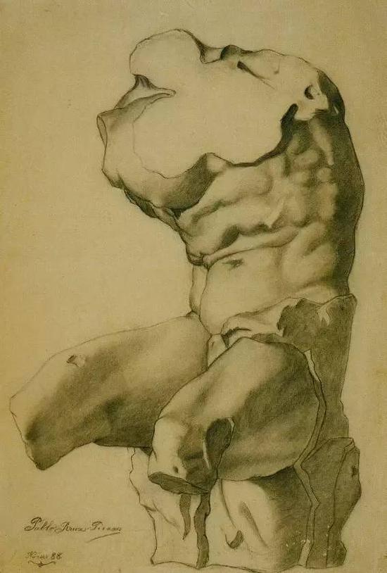 Study for a Torso ,1892