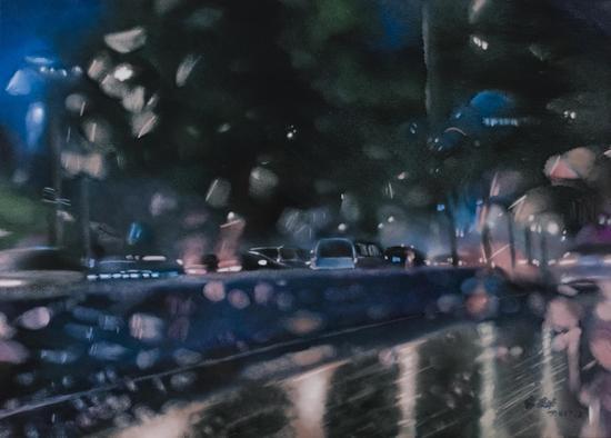 王乐耕 Night rain 09 中国