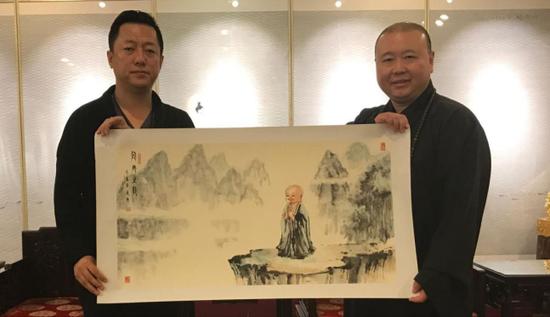 觉醒大和尚与权迎升