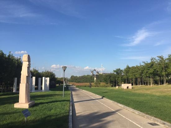 长春世界雕塑公园外景