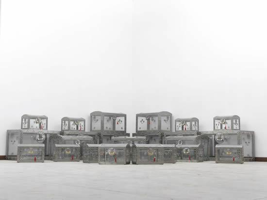 李海旺 国库 102×66×60cm, 85×51×50cm, 50×36×32cm 装置 2017 年