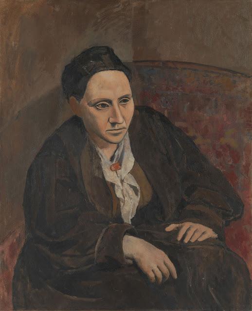 毕加索,《格特鲁德·斯泰因》,1905-1906年